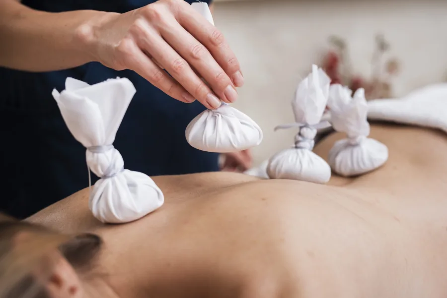 Herbal Stamp Massage at Belleza Spa Hurghada